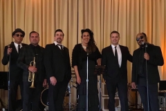 With Shaina Pugh and Third Coast Jazz at a La Jolla Wedding Reception